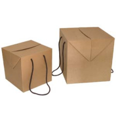 Caixa de cartão Premium Cubo 200x200x200mm