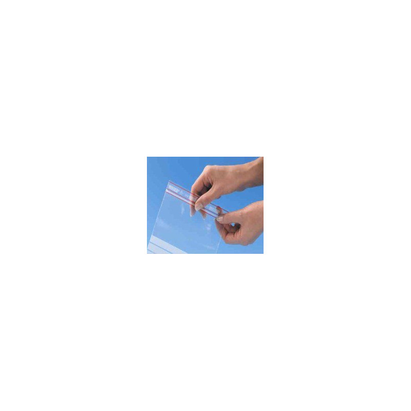 Saco Minigrip® Anti UV com area de escrita