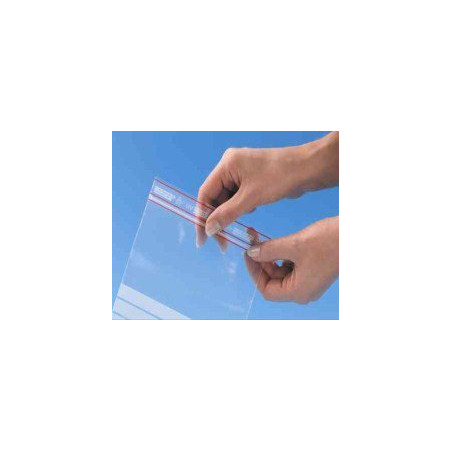 Saco Minigrip® Anti UV com area de escrita