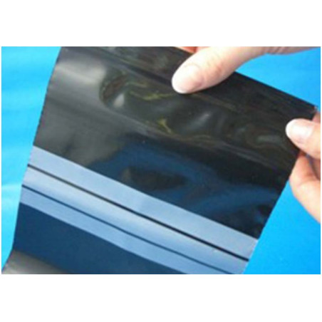 Saco com fecho Zip Anti-UV Opaco Preto