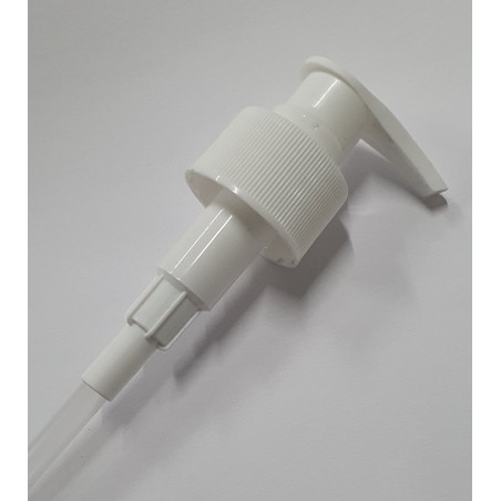 Tampa com bomba doseadora branco 28mm