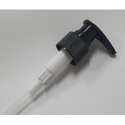 Tampa com bomba doseadora