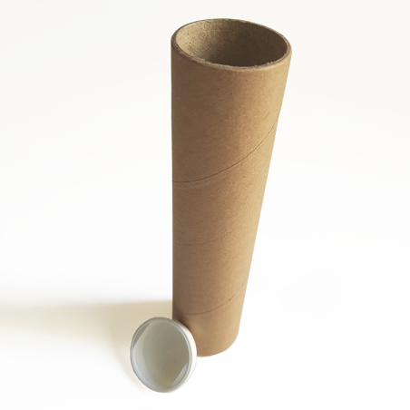 Caixa redonda para garrafa