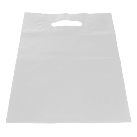 Saco plastico asa vazada 15x25