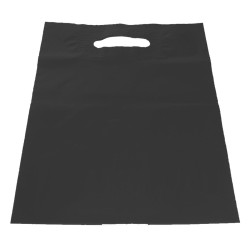 Bolsa de plástico con asa troquelada 20x30
