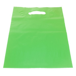 Saco plastico asa vazada 25x35cm