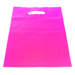 Saco plastico asa vazada 30x40cm