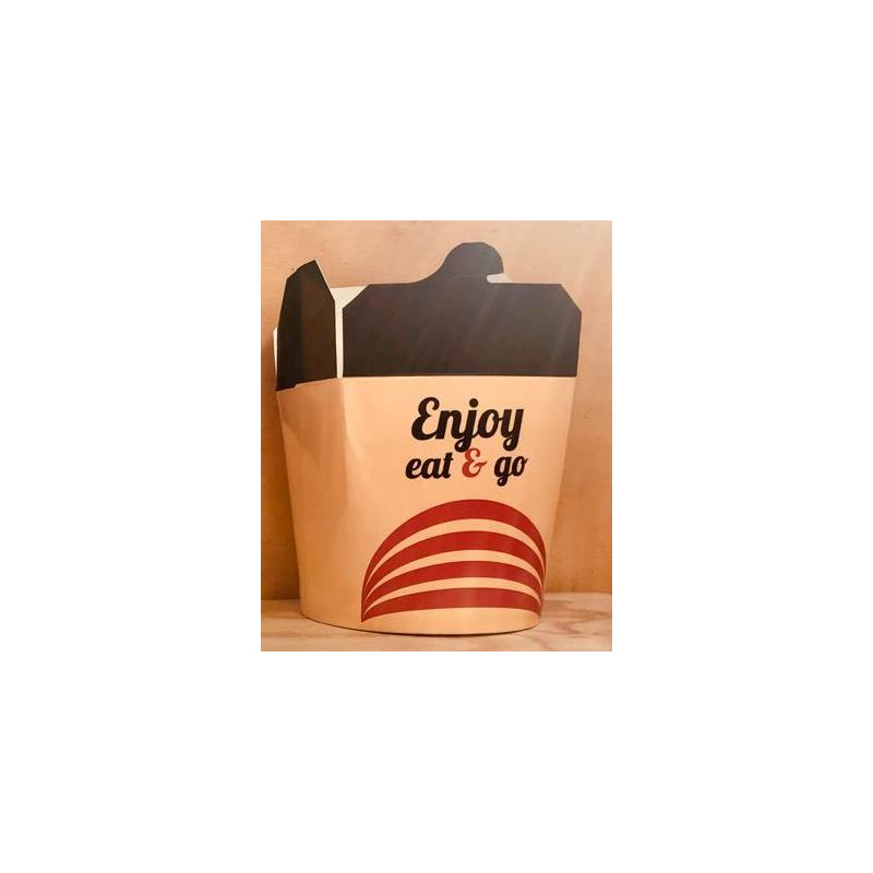 Pack 100 uni. Embalagem cartão redonda 750ml