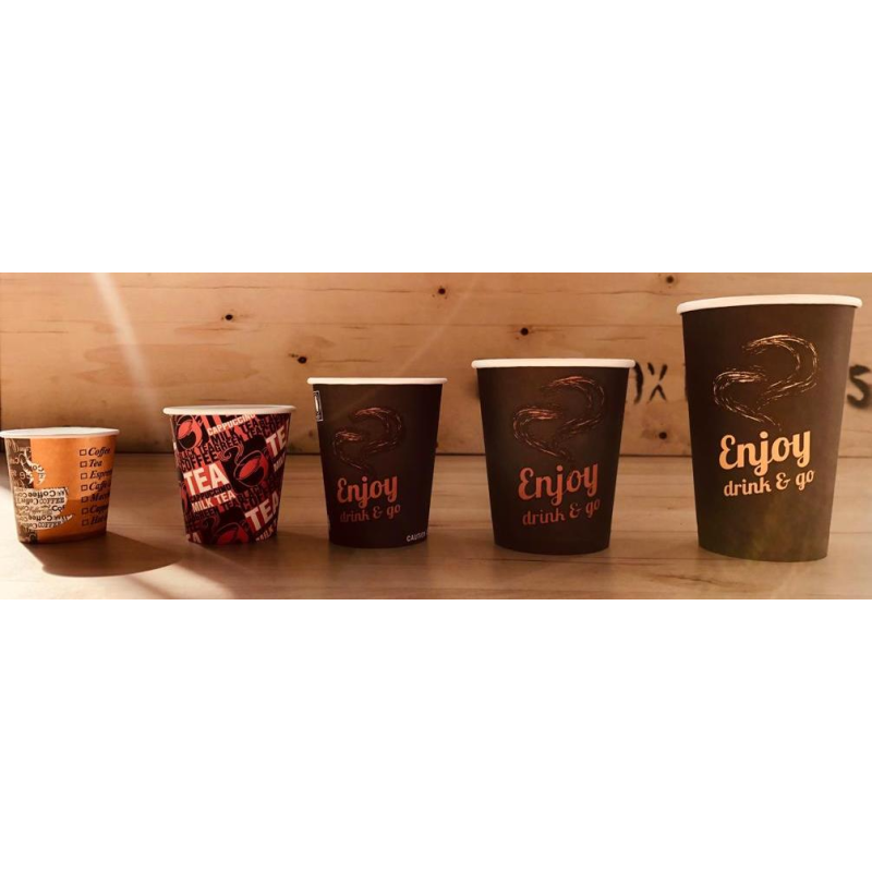 Pack 100 uni. Copo de cartão 200ml