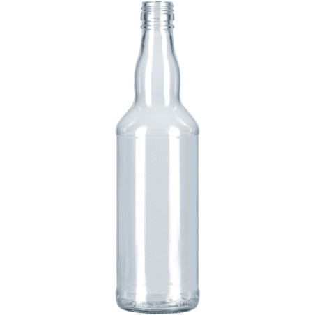 Bouteille en verre vide plutão 500ml