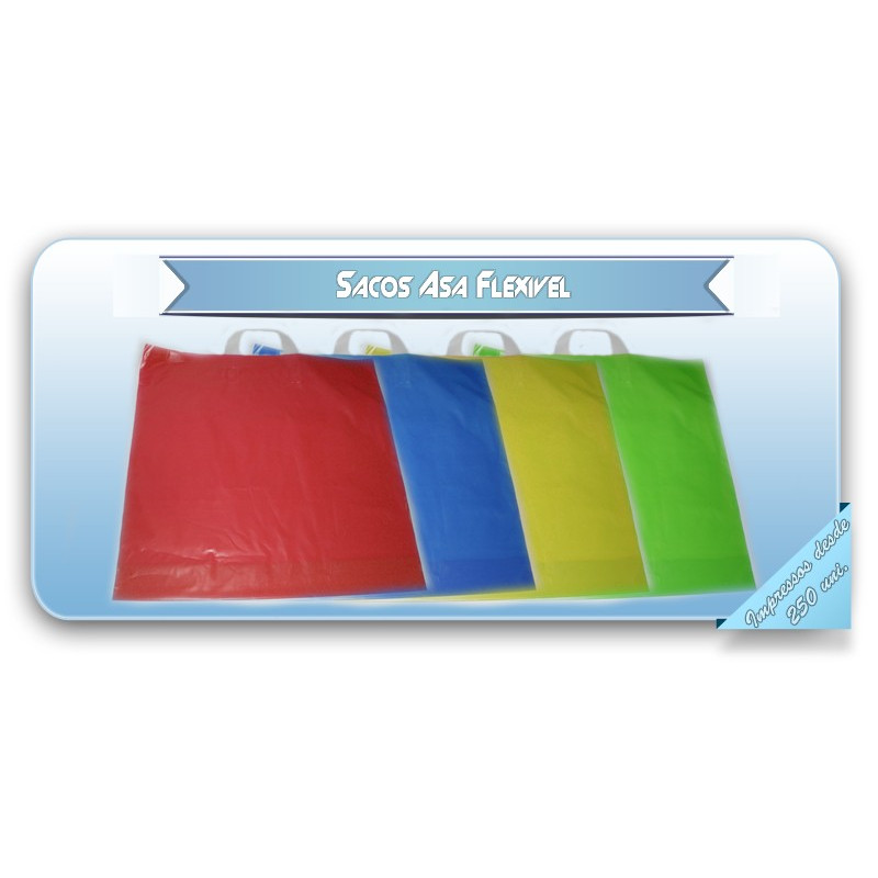 saco alca flexivel 35x35x5cm