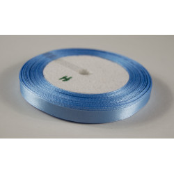 Ruban de Satin 10 mm 25 m-bleu 
