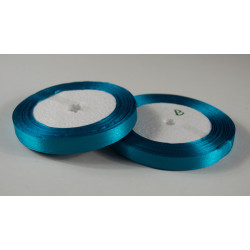 10 mm Satin Band 25 m-blau 