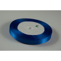 10 mm Satin Band 25 m-blau 