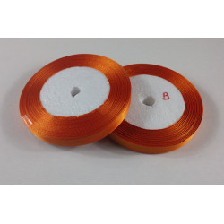 10 mm Satin Band 25 m-Orange