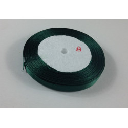 10 mm Satin Band 25 m-grün