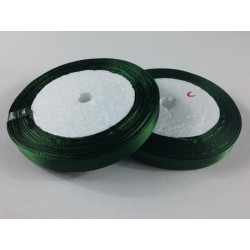 10 mm Satin Band 25 m-grün