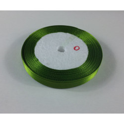 10 mm Satin Band 25 m-grün