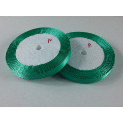 10 mm Satin Band 25 m-grün
