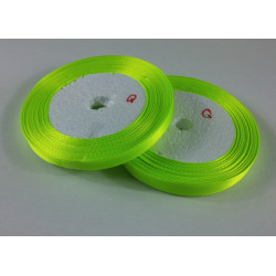 10 mm Satin Band 25 m-grün
