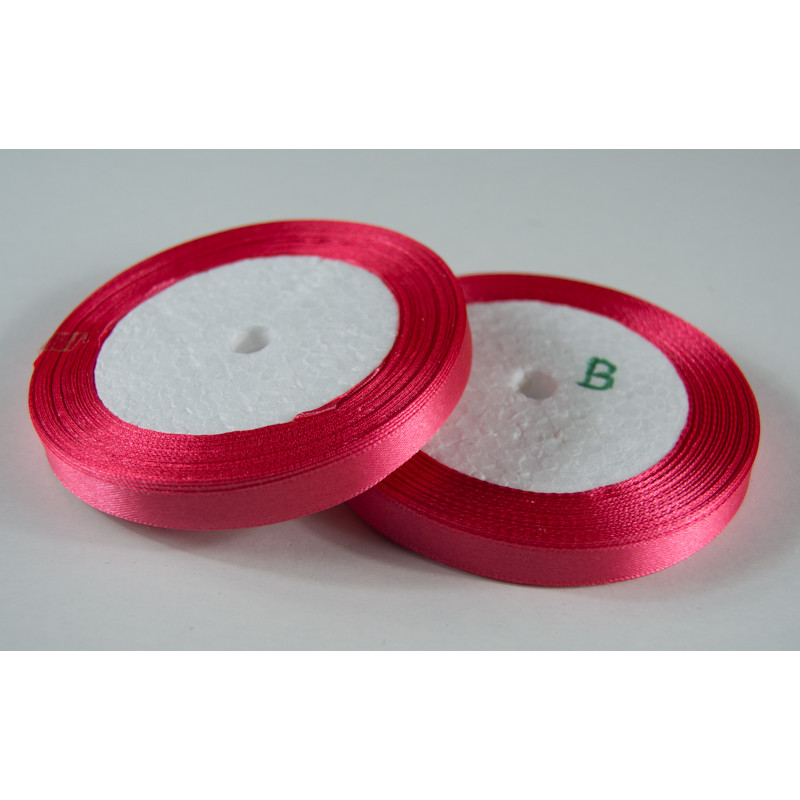 Fita Cetim 10mm 25 Metros - Vermelho