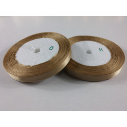 Fita Cetim 10mm 25 Metros - Creme