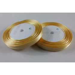 Satin Ribbon 10mm 25 Meters -  Creme