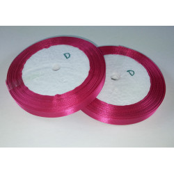 10 mm Rose Satin ruban 25 mètres