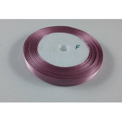 10 mm Rose Satin ruban 25 mètres
