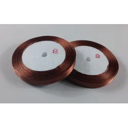 Nastro di raso 10 mm 25 metri-Brown