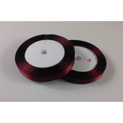 Nastro di raso 10 mm 25 metri-Bordeaux