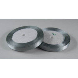 Nastro di raso 10 mm 25 metri-grigio