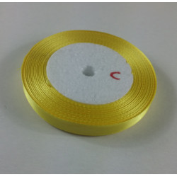 Fita Cetim 10mm 25 Metros - Amarelo