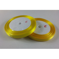 Fita Cetim 10mm 25 Metros - Amarelo