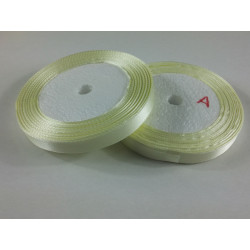 10 mm Satin Band 25 m-gelb