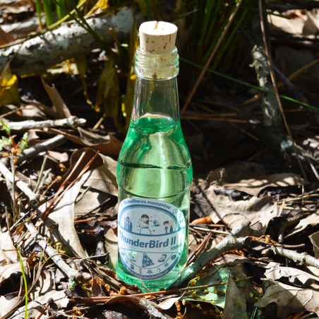 Petite Bouteille en verre Thunderbird II 100ml 10cl