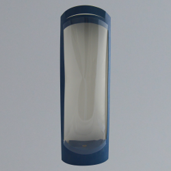 VETRINE.155X90X400 BLU