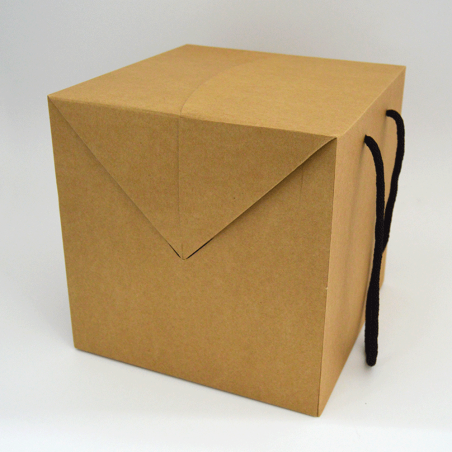 Caja 300x300x300mm natural