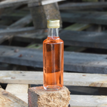 Petite bouteille en verre Lotus 100ml 10cl