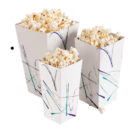 Pack 50un Caixa Pipocas 45grs