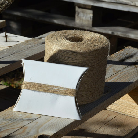 Bobine fio juta cordel 2mm 400m