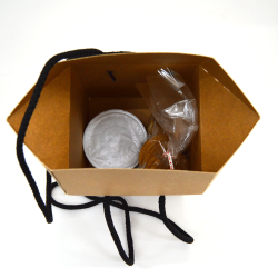 Caixa de cartão premium Cubo 150x150x150mm