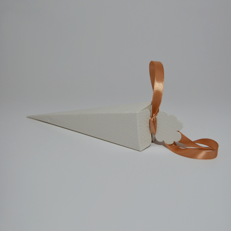 cono 155 pelle bianco 155