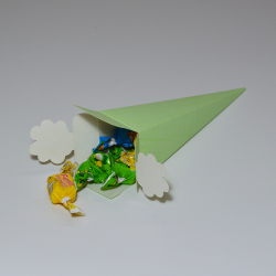 CONO seta verdino 155