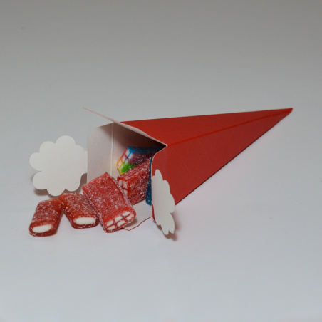 CONO QUAD.155 LINO ROSSO