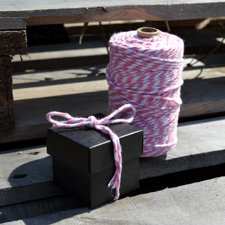 Fil de coton rose ultimate 100mt