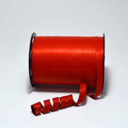 Fitas de Embrulho paporlene crepon 10mm 250m Red Ruby