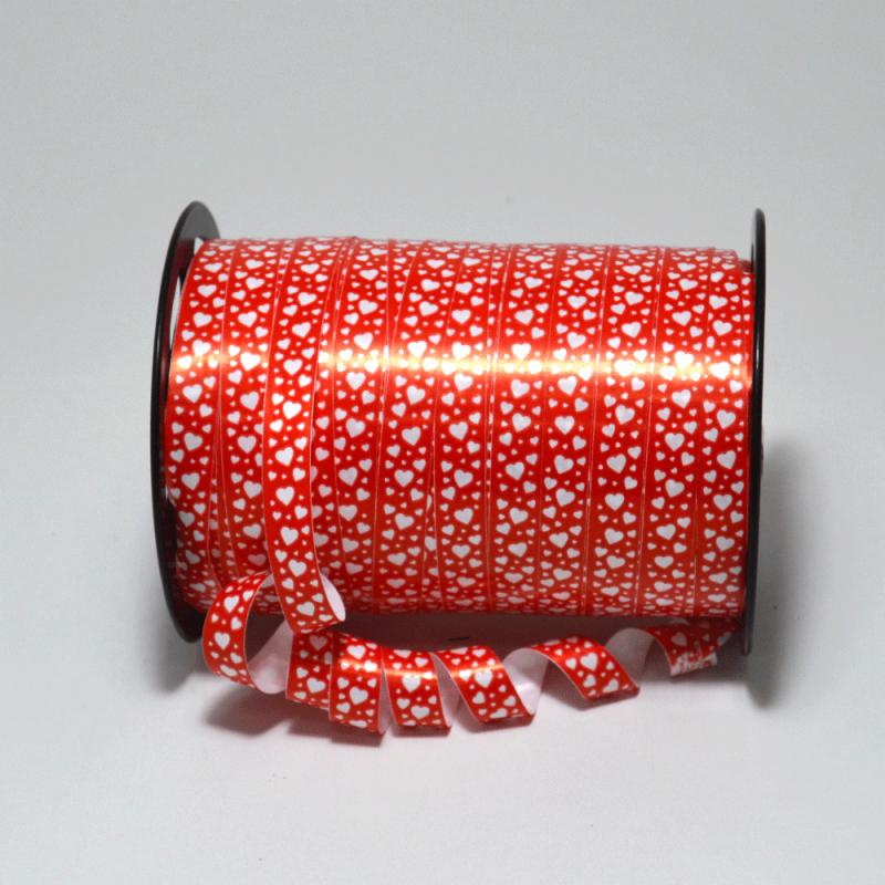 Fita embrulho Veneza 10mm 225m Veneza Passion Red