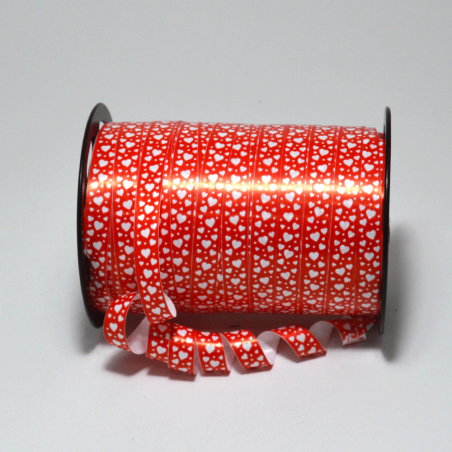 Fita embrulho Veneza 10mm 225m Veneza Passion Red