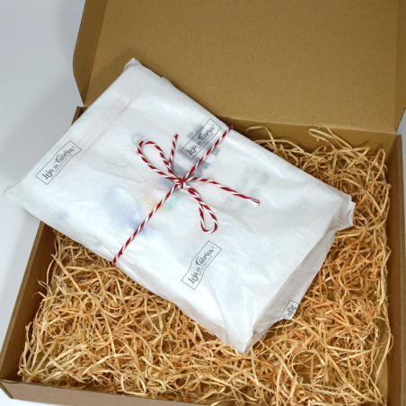 Custom white tissue paper 51x76 printed 1 or 2 colors